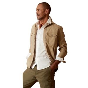 NWT Standard James Perse White Button Down Shirt